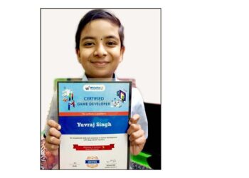 सी.एम.एस. छात्र को ‘व्हाइटहैट सर्टिफाइड गेम डेवलपर’ का खिताब