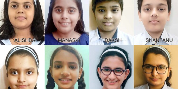 सिंगापुर एण्ड एशियन स्कूल मैथ्स ओलम्पियाड में सी.एम.एस. छात्रों का शानदार प्रदर्शन