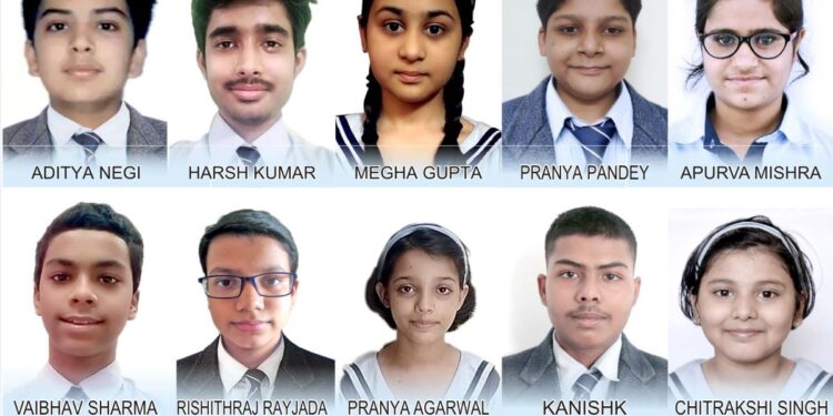 ‘अन्तर्राष्ट्रीय गणित ओलम्पियाड’ में प्रथम, द्वितीय व तृतीय तीनों स्थानों पर सी.एम.एस. छात्रों का कब्जा