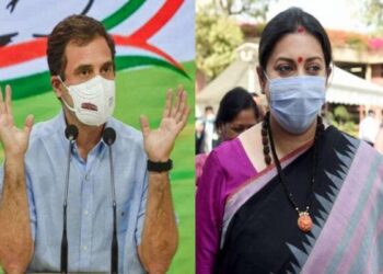 राहुल गांधी पर स्मृति ईरानी का पलटवार, सोनिया गांधी का नाम लेकर पूछा सवाल