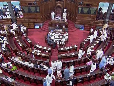 अंतर्देशीय पोत विधेयक पारित करने के बाद राज्यसभा की कार्यवाही दिन भर के लिए स्थगित