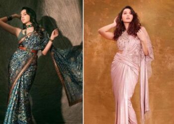 ‘दिलबर गर्ल’ ने साड़ी में ढाया कहर, देखें नोरा के बेस्ट Saree Look