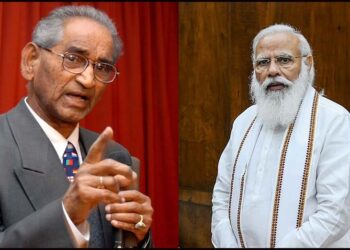 यू.एन.एस.सी. की अध्यक्षता करने वाले देश के पहले PM श्री नरेन्द्र मोदी को डा. जगदीश गाँधी ने दी बधाई