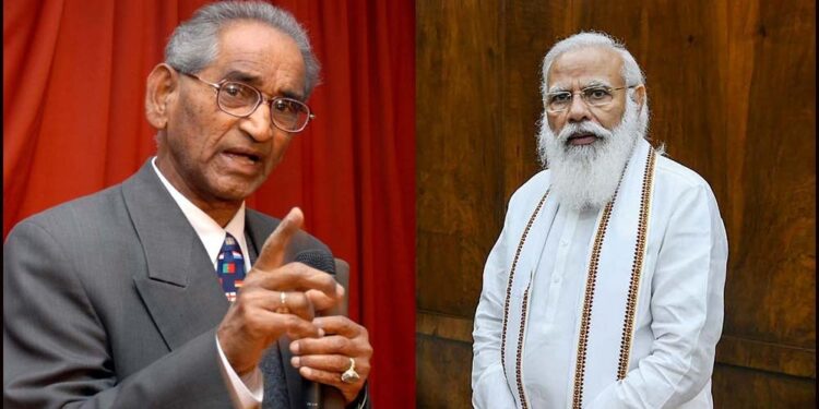 यू.एन.एस.सी. की अध्यक्षता करने वाले देश के पहले PM श्री नरेन्द्र मोदी को डा. जगदीश गाँधी ने दी बधाई