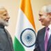 पीएम मोदी ने अफगानिस्तान और द्विपक्षीय मामलों पर पुतिन से की बातचीत