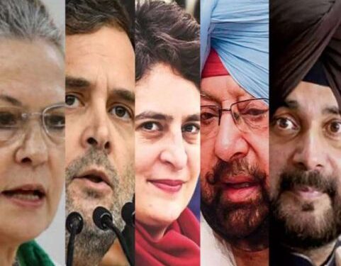 कांग्रेस हाईकमान की नजर में पंजाब में कैप्टन के खिलाफ बगावत नहीं
