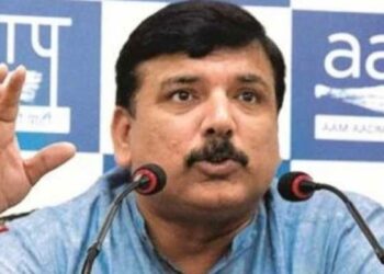 यूपी में भाजपा सरकार के साढ़े चार : सीएम योगी पर बरसे AAP सांसद संजय सिंह