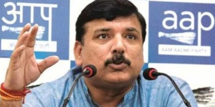 यूपी में भाजपा सरकार के साढ़े चार : सीएम योगी पर बरसे AAP सांसद संजय सिंह