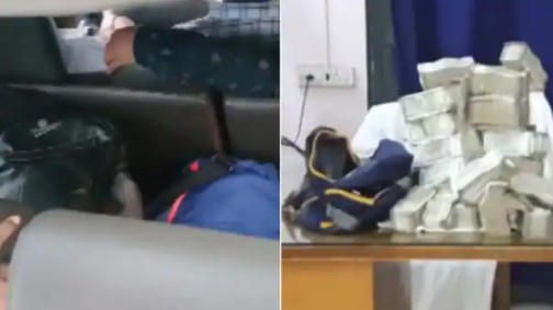 बंगाल में झारखंड कांग्रेस के तीन विधायकों के पास मिला पैसों का अंबार