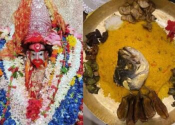 कौशिकी अमावस्या पर तारापीठ में उमड़ा श्रद्धालुओं का सैलाब, मां तारा को लगा भोग