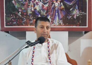 गुरु की ही कृपा से शिष्य की आध्यात्मिक उन्नति संभव है : श्यामदास प्रभु जी
