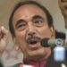 बाधा नहीं था अनुच्छेद 370, केवल पीएम मोदी ही बहाल कर सकते हैं: गुलाम नबी आजाद