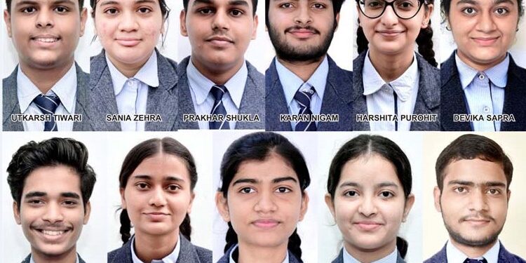 सी.यू.ई.टी.परीक्षा के विभिन्न विषयों में शत प्रतिशत अंक अर्जित कर सी.एम.एस. छात्रों ने रचा कीर्तिमान