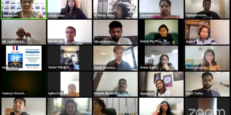 यूरोप के विभिन्न देशों में उच्च पदों पर आसीन सी.एम.एस. के पूर्व छात्रों ने साझा किये स्कूली दिनों के अनुभव