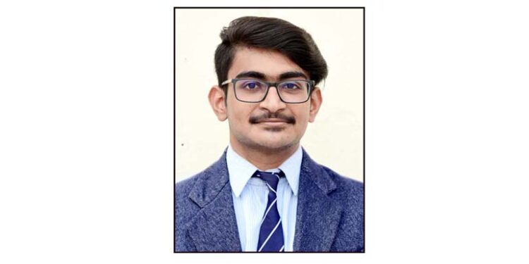 अमेरिकी विश्वविद्यालय द्वारा सी.एम.एस. छात्र को 1,24,000 अमेरिकी डालर की स्कॉलरशिप￼