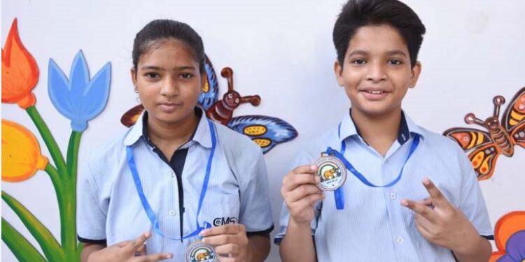 ताइक्वाण्डो चैम्पियनशिप में सी.एम.एस. छात्रों ने जीते दो गोल्ड मैडल￼
