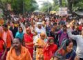 अयोध्या में 14 कोसी परिक्रमा के दौरान बढ़ा भीड़ का दबाव, 5 श्रद्धालु घायल
