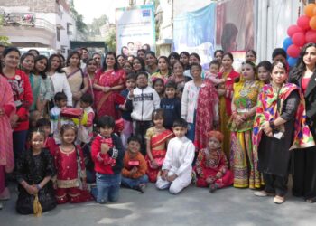 ‘फैमिली यूनिटी’ का जोरदार संदेश दिया सी.एम.एस. छात्रों ने