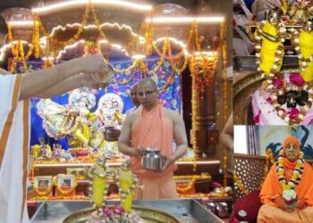 इस्कॉन लखनऊ में धूम-धाम से मनाया गया दशम प्राण प्रतिष्ठा महामहोत्सव