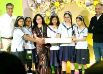 ‘विप्रो अर्थियन अवार्ड’ सी.एम.एस. छात्र टीम को