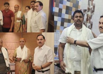 सफल उद्यमी व समाजसेवी सूर्यकांत राजाराम नलगे का हुआ सम्मान