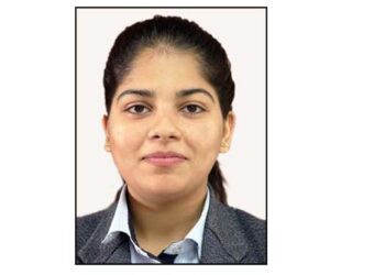 आस्था यादव को 1,05,000 अमेरिकी डालर की स्कॉलरशिप