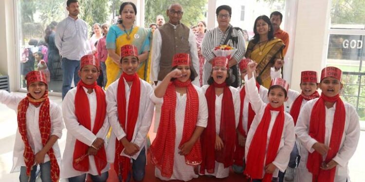 ओपेन डे समारोह में बच्चों की बहुमुखी प्रतिभा देख गद्गद् हुए अभिभावक