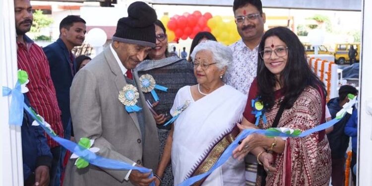 सी.एम.एस. अलीगंज द्वितीय कैम्पस में प्राइमरी छात्रों हेतु नये भवन का भव्य उद्घाटन