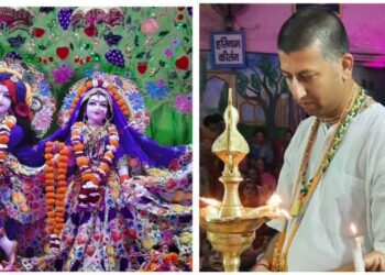 इस्कॉन मंदिर, लखनऊ द्वारा रविवार को “आनंदम” “मंगल महा मिलन” “फूलों की होली” कार्यक्रम