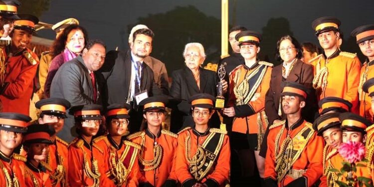 बीटिंग द रिट्रीट समारोह में सी.एम.एस. को सर्वाधिक 11 पुरस्कार मिले