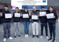 जापान से स्वदेश लौटे सी.एम.एस. छात्र दल का भव्य स्वागत