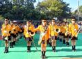 नेशनल स्कूल बैण्ड कम्पटीशन में सी.एम.एस. की बालिका ब्रास बैण्ड टीम सम्मानित