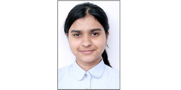 सी.एम.एस. छात्रा को 54,000 अमेरिकी डालर की स्कॉलरशिप