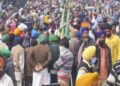 किसान फिर बढ़ा रहे दिल्ली की धड़कन, शंभू बॉर्डर पर हलचल तेज; नदी पार करने को JCB लाए