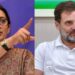खुद पर भरोसा है तो अमेठी से लड़ लो चुनाव, गढ़ से बेदखल राहुल गांधी को स्मृति इरानी का चैलेंज