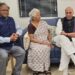 डा. भारती गाँधी से उनके आवास पर मुलाकात कर संवेदना प्रकट की रक्षा मंत्री श्री राजनाथ सिंह ने