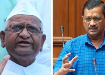 तब क्यों चुप रहते हैं; AAP को चुभ गई अन्ना हजारे की बात, कर दिया तीखा पलटवार