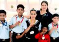 ताइक्वाण्डो में 2 गोल्ड समेत सी.एम.एस. छात्रों ने जीते 5 पदक