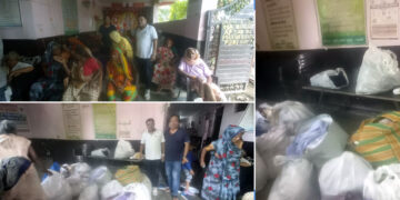 उषा फाउंडेशन द्वारा सफेदाबाद ओल्ड एज होम में वस्त्र एवं आवश्यक सामग्री का वितरण