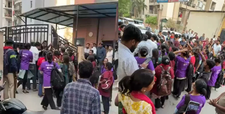 गाजियाबाद की सोसायटी में हाई-वोल्टेज ड्रामा: अर्बन कंपनी की मेड्स का हंगामा, गार्ड्स के साथ हिंसक झड़प