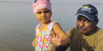 Yumna River Feat: प्रयागराज की 4 वर्षीय सत्या भारती ने तैरकर पार की यमुना, 21 मिनट में तय की 900 मीटर की दूरी