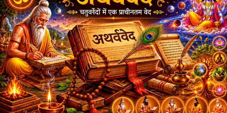 सनातन हिंदू धर्म के चतुर्थ वेद ‘अथर्ववेद संहिता’ का महा-विस्तृत परिचय: जानिए महर्षि अंगिरा द्वारा प्रस्फुटित ब्रह्मवेद का महत्व, शौनक व पिप्पलाद शाखाएं, आयुर्वेद-विज्ञान और मानव जीवन के रहस्यों का संपूर्ण धार्मिक एवं वैज्ञानिक विवेचन