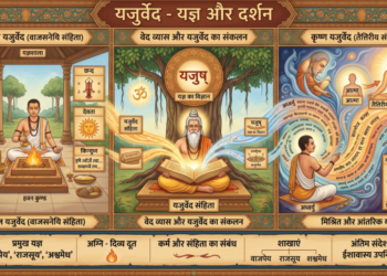 यजुर्वेद: भारतीय वैदिक साहित्य का कर्मकाण्ड प्रधान और पवित्रतम ग्रंथ – एक विस्तृत एवं संपूर्ण विश्लेषण