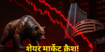 India के Dalal Street में भारी गिरावट: Sensex और Nifty टूटने से निवेशकों के 6 लाख करोड़ स्वाहा