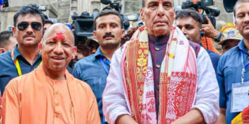 Lucknow-Kanpur Expressway का जायजा लेंगे Rajnath Singh, Ekana Stadium के पास ‘नौसेना शौर्य वाटिका’ का शुभारंभ