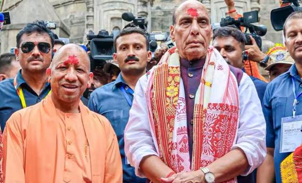 Lucknow-Kanpur Expressway का जायजा लेंगे Rajnath Singh, Ekana Stadium के पास ‘नौसेना शौर्य वाटिका’ का शुभारंभ