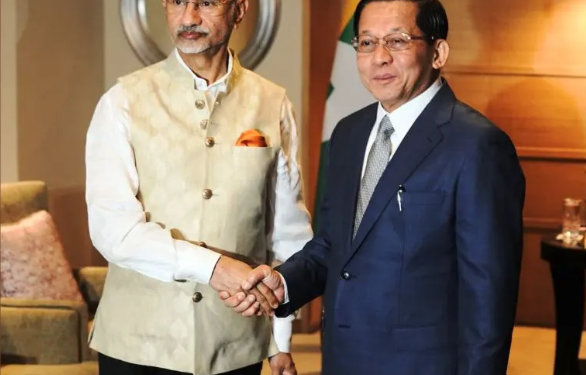 Myanmar के राष्ट्रपति ने Bodh Gaya में की विशेष पूजा, Randhir Jaiswal ने साझा आध्यात्मिक संबंधों को सराहा