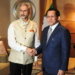 Myanmar के राष्ट्रपति ने Bodh Gaya में की विशेष पूजा, Randhir Jaiswal ने साझा आध्यात्मिक संबंधों को सराहा