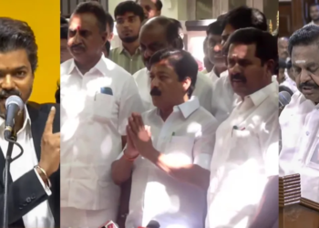 TAMIL NADU में TVK की सरकार, AIADMK के बागी गुट ने Joseph Vijay को दिया समर्थन