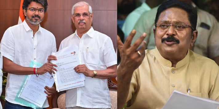 TAMIL NADU में बवाल: TTV DHINAKARAN ने TVK और VIJAY के खिलाफ जांच की मांग की